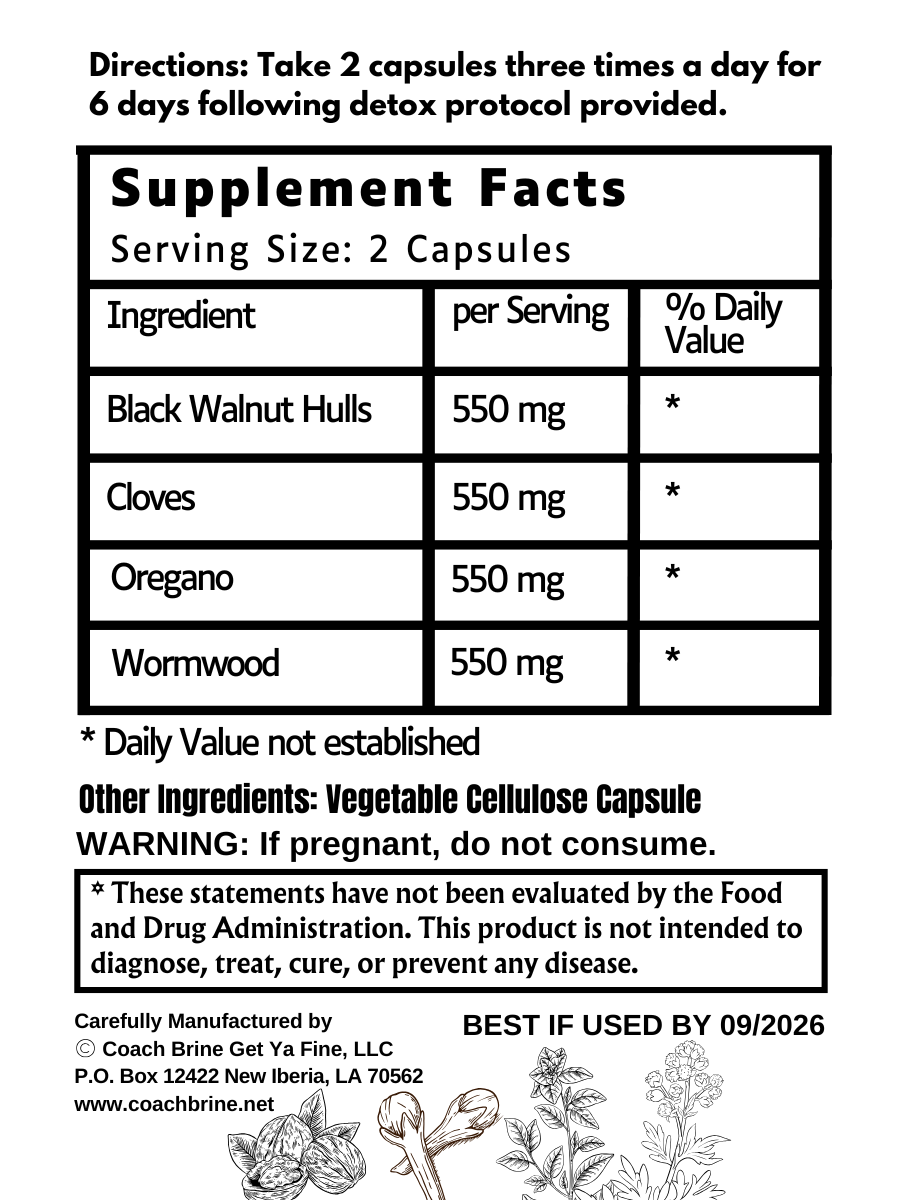 DETOX PRO KIT (CAPSULES)